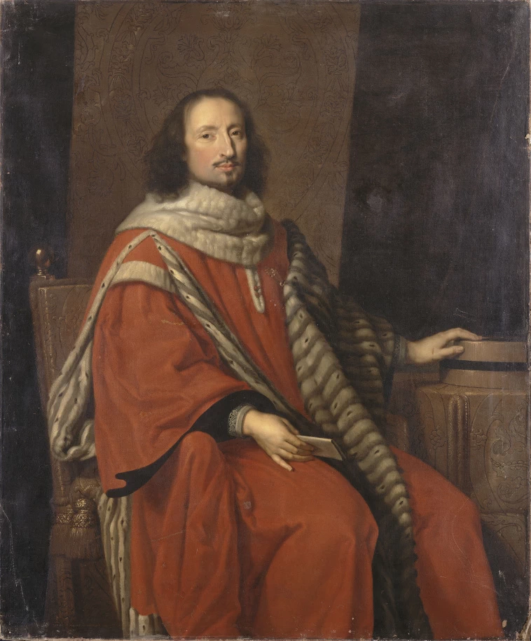 Ritratto di Guillaume de Lamoignon, marchese de Basville, primo presidente del parlamento di Parigi (1617 - 1677), Versailles
